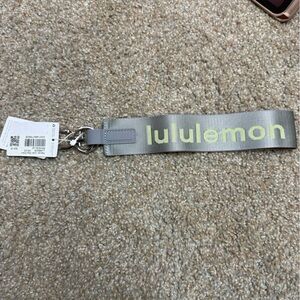 Lululemon Gray Keychain